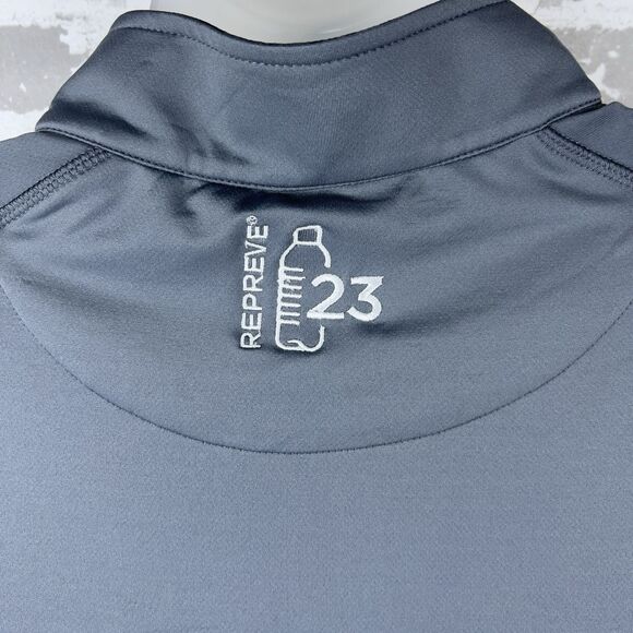Swannies 1/4 Zip Mens XL Gray Repreve 23 Golf Performance Stretch Pullover Shirt - Picture 5 of 14